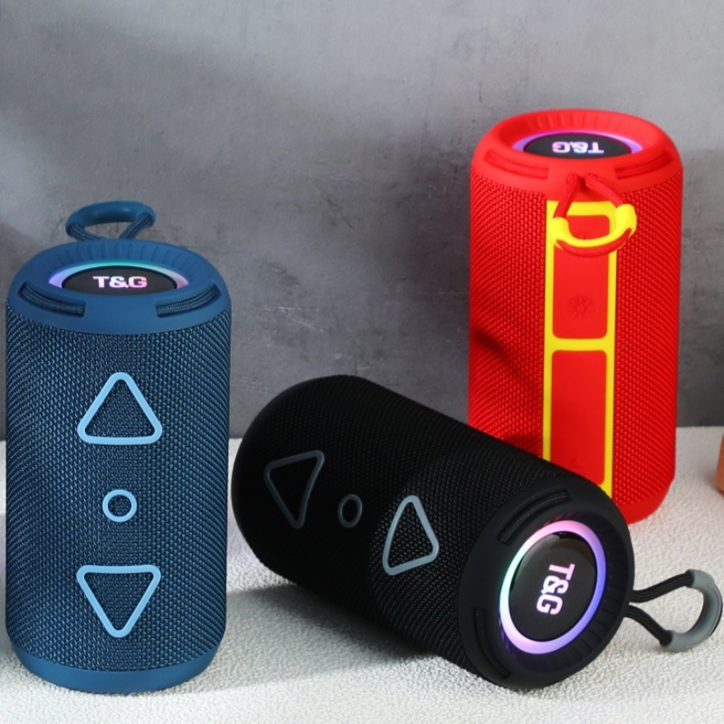 新しい国境を越えたbluetoothオーディオTG656家庭用カードLED屋外サブウーファ携帯プレゼント無線スピーカー|undefined
