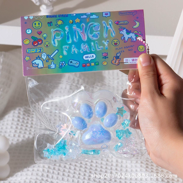Crystal Blue Cat Claw