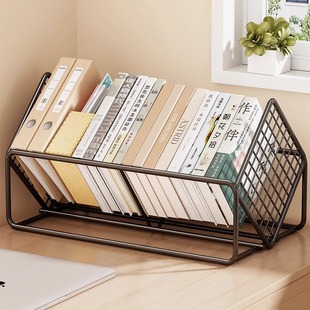 Office Desk Storage Rack Station Desktop Storage Artifact Home Bedroom Student Book Arrangement Bookcase Simple Bookshelf
