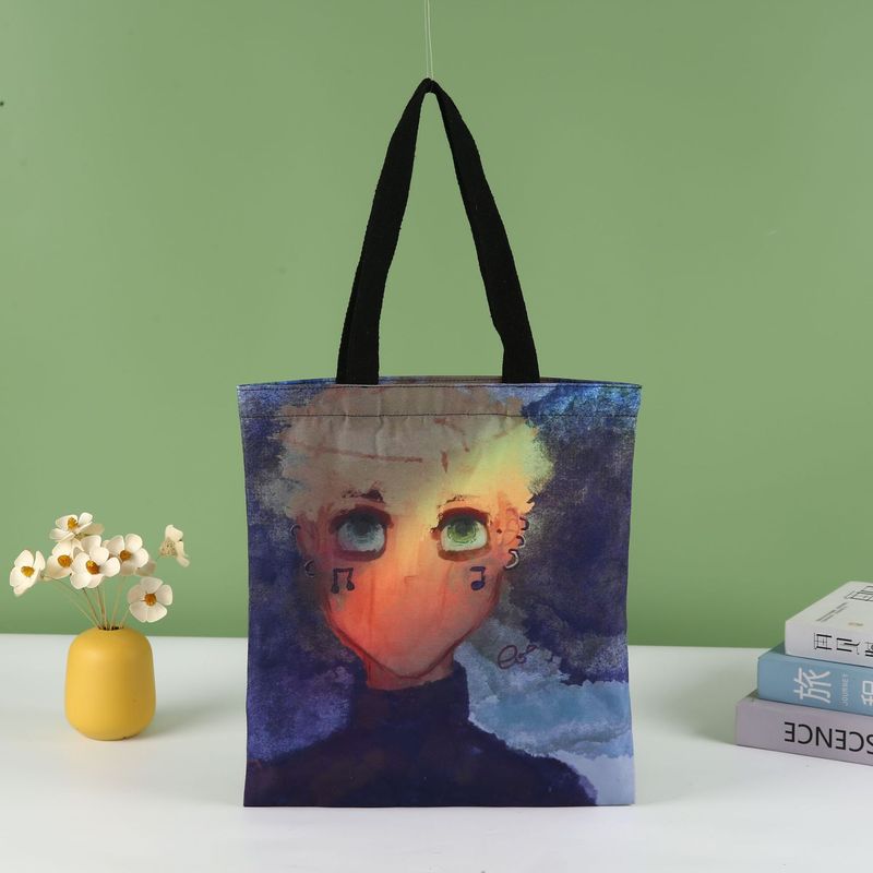 广告棉布袋帆布袋定制礼品购物时尚女式单肩手提袋diy图案批发|undefined