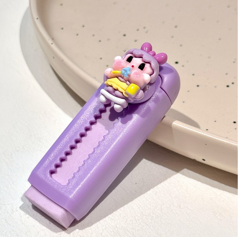 Borrador de dibujo animado, borrador telescópico lindo creativo, pintura de arte de escuela primaria, corrección de escritura, borrador de lápiz