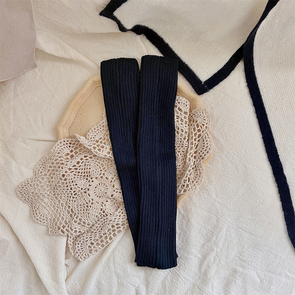 Y2g cubierta de la pierna suelta chica caliente botas de desgaste cubierta adelgazante Otoño e Invierno botas de nieve cubierta de la pierna suave glutinoso JK calcetines de pantorrilla para las mujeres