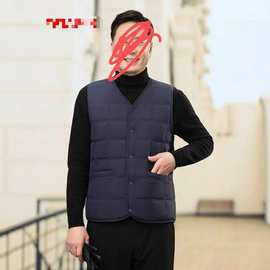 【好物推荐】休闲无袖背心羽绒男生马甲