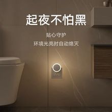 插电小夜灯节能触控光控感应卧室厕所婴儿喂奶LED床头夜厂家直销