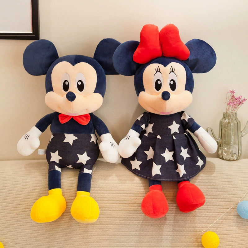 Factory Wholesale Star Mickey Plush Toy Minnie Doll Large Couple Mickey Mouse Pillow Children's Rag Doll Factory Wholesale Star Mickey Plush Toy Minnie Doll Large Couple Mickey Mouse Pillow Children's Rag Doll