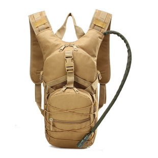 Outdoor tactical camouflage water bag backpack durable outdoor sports waterproof bag cycling hiking mountaineering hydrating backpack
