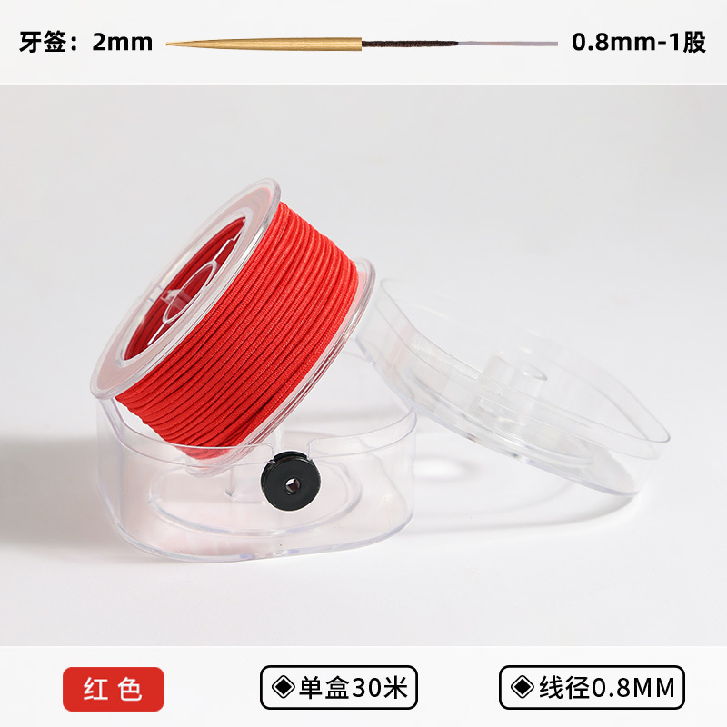珠宝文玩佛珠手串DIY包芯弹力线耐磨橡皮筋绳穿手串项链绳橡胶绳|undefined