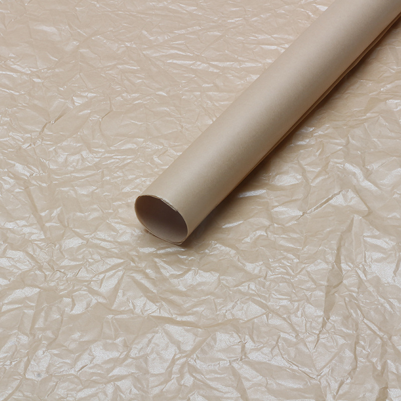 【Papel de seda nacarado estándar de 28 g/m²】Color kraft