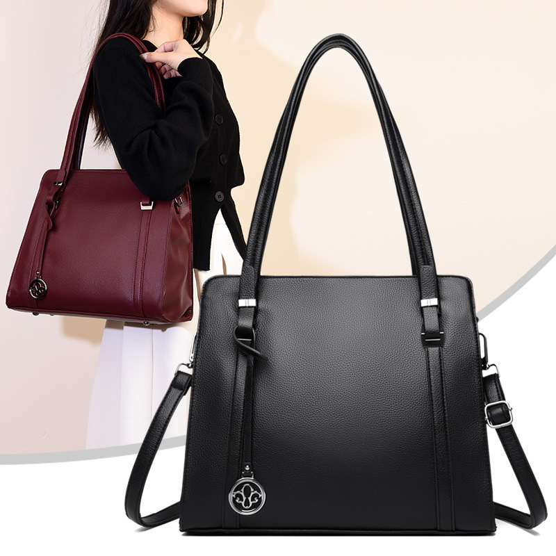 Bolso de mujer nuevo 2024 bolso de hombro de mujer bolso de gran capacidad de viaje bolso de mujer Europa