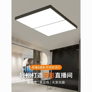 Streamer's Live Broadcast Room Shadowless Led Ceiling Pendant Light, Hair Salon Beauty Fill Light, Photography Light, High Color Rendering for Clothing