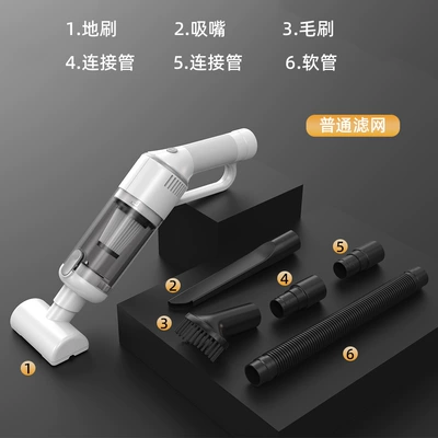 Car Vacuum Cleaner Car Handheld Large Suction Wireless Charging Car Household Small Super Suction Car Mini (Tozsoranlar) - lt-127-white-basic