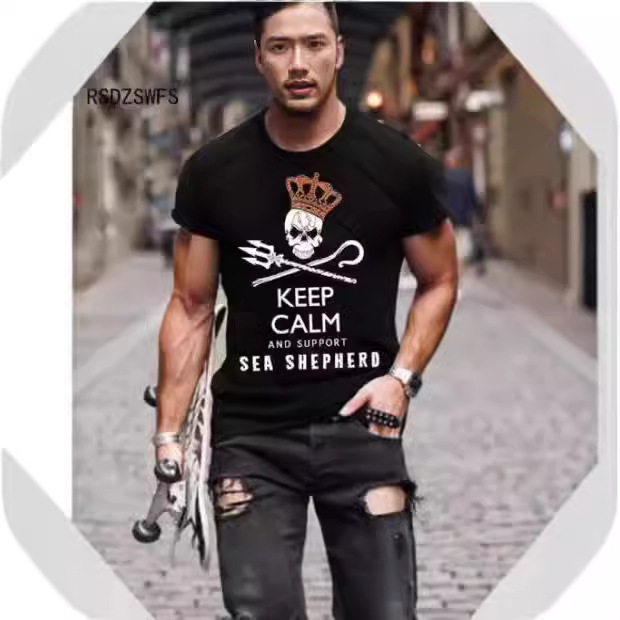 Summer Personalized Tyrannosaurus Style 3D Printed Bitcoin Pattern Men's Sports T-Shirt Fashionable Men's Short-Sleeved Shirt