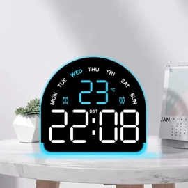 闹钟、台钟;挂钟、壁钟