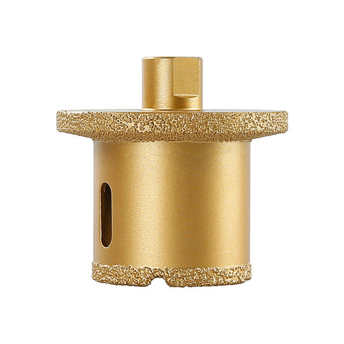 Basin hole opener, drain pipe, sink drilling, marble material, ceramic tile basin, diamond double-layer drilling bit