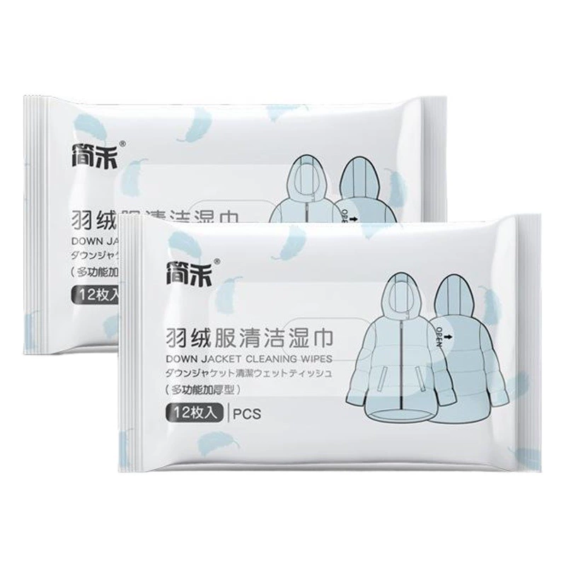 Производитель оптом одноразовые салфетки для чистки пуховиков в стиле Douyin, не требующие стирки, влажные салфетки