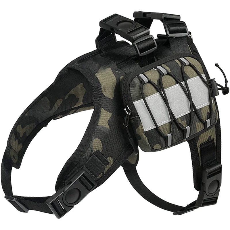 Рюкзак для собак, большая собака DEMU, золотой ретривер, тактический рюкзак, самостоятельная спина, корм для собак, поводок, рюкзак для собак