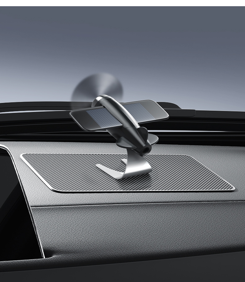 Anti-Slip Mat for Car, Car Ornaments, Car Storage Mat, Car Center Console, Mobile Phone Fixation, Black Technology