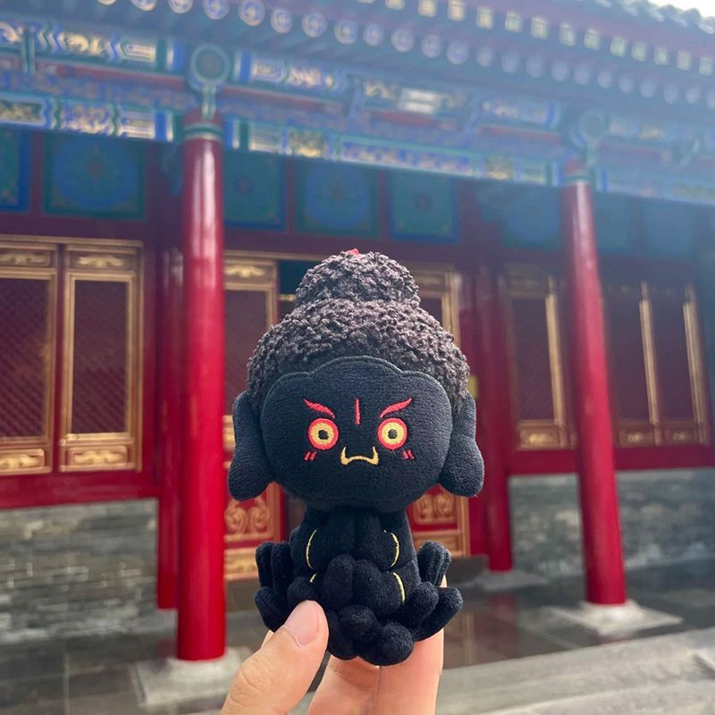 山西文化創造大興山寺大黒天神小仏ぬいぐるみペンダントクリエイティブ人形旅行ギフト親友へ|undefined
