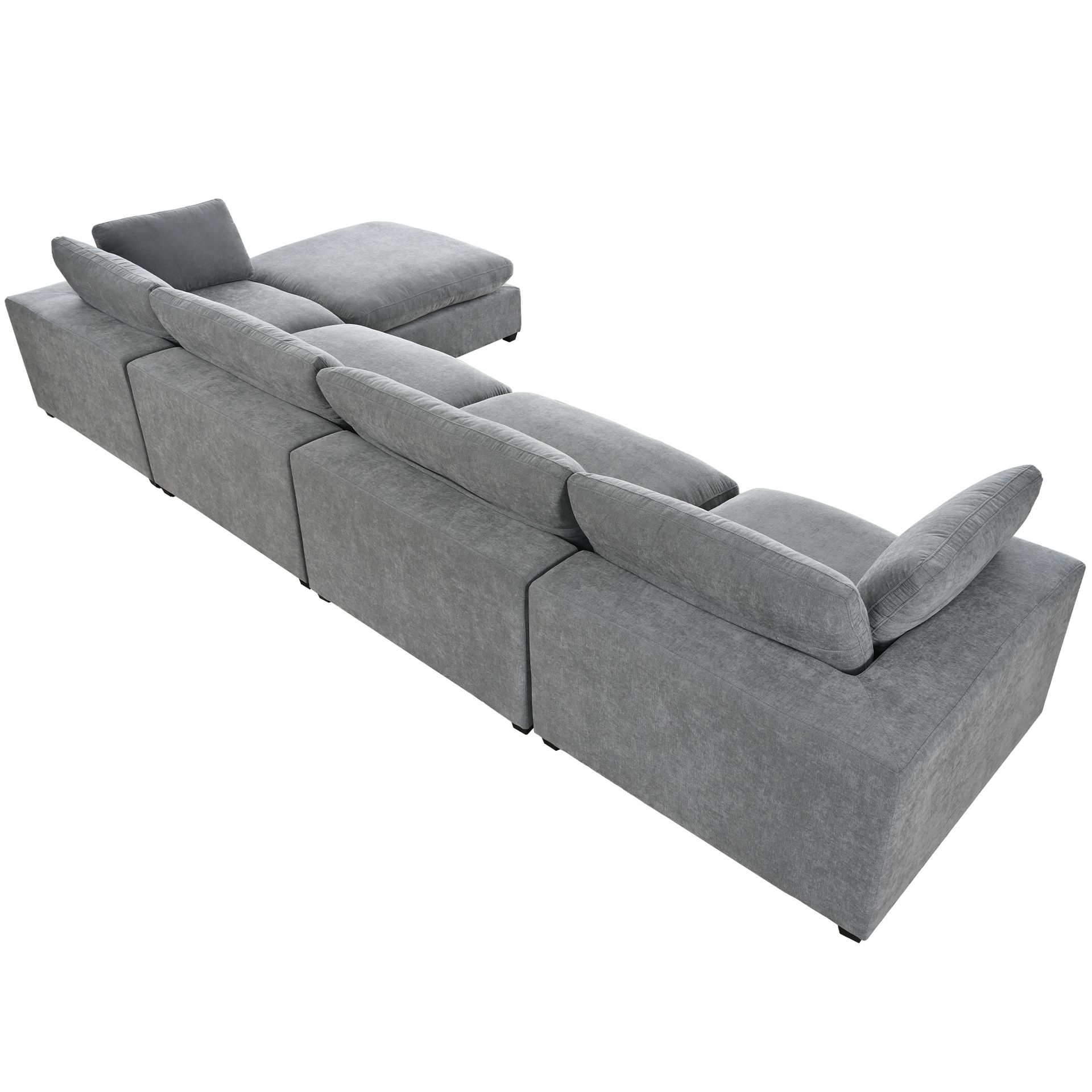 Sofá cama plegable estilo italiano simple sofá recto multifuncional para sentarse y acostarse módulo de doble propósito esquina de sala de estar tipo pequeño