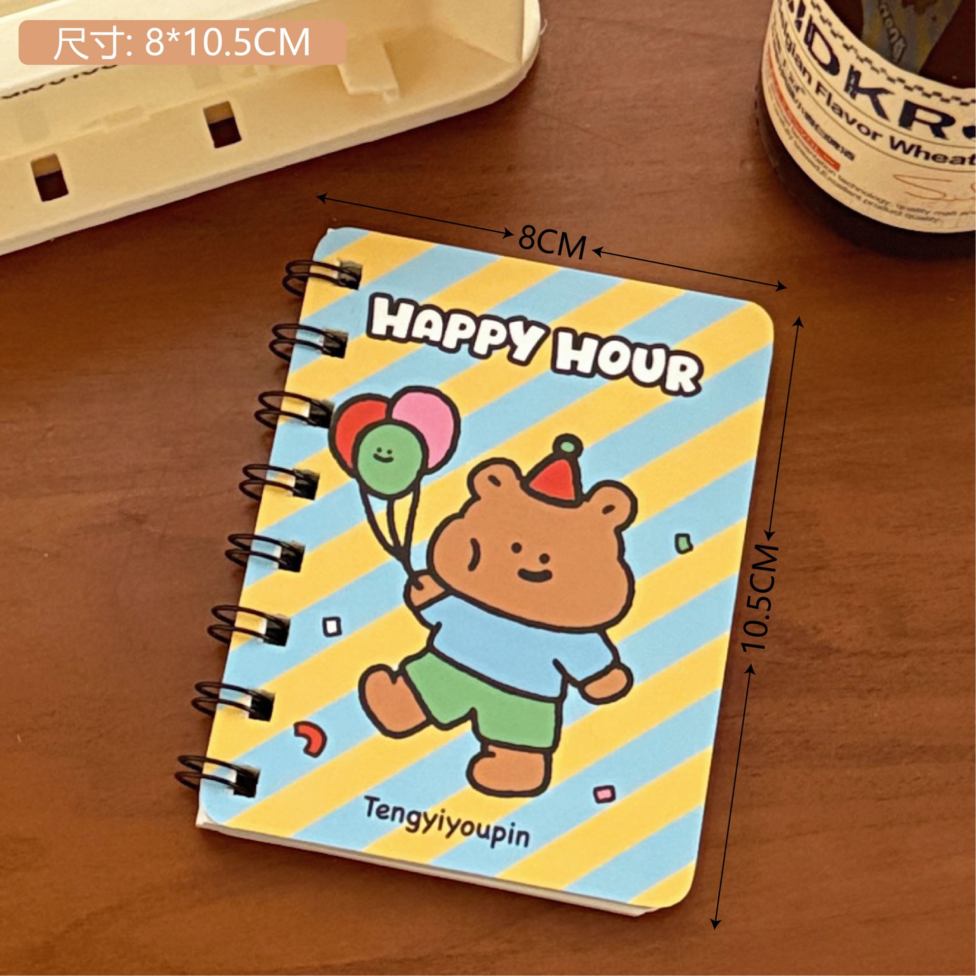 3 libros de bobina de oso globo