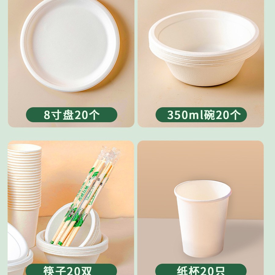 가족모임 [ 8inch /350ml/젓가락/컵] 총 120개