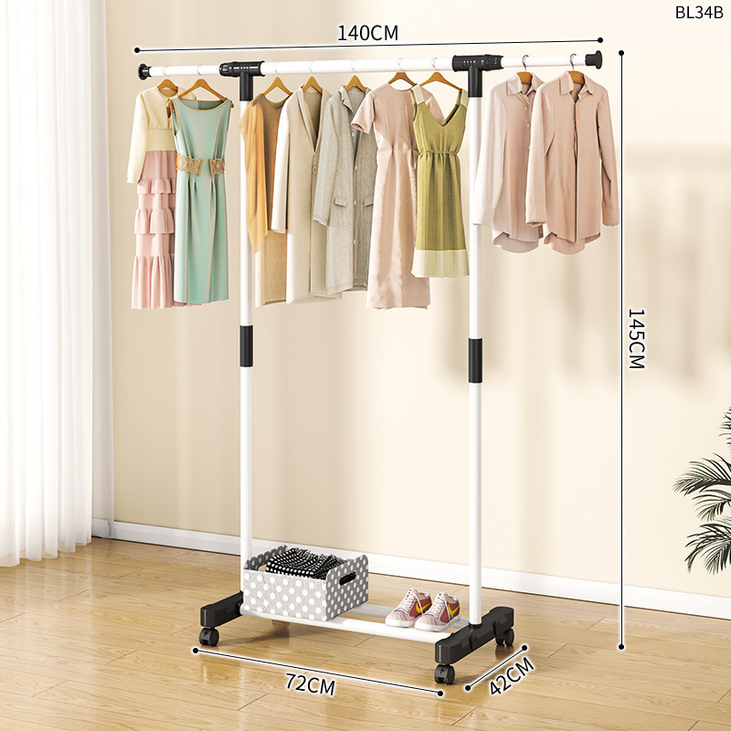 단일 막대 흰색 연장 플러스 휠