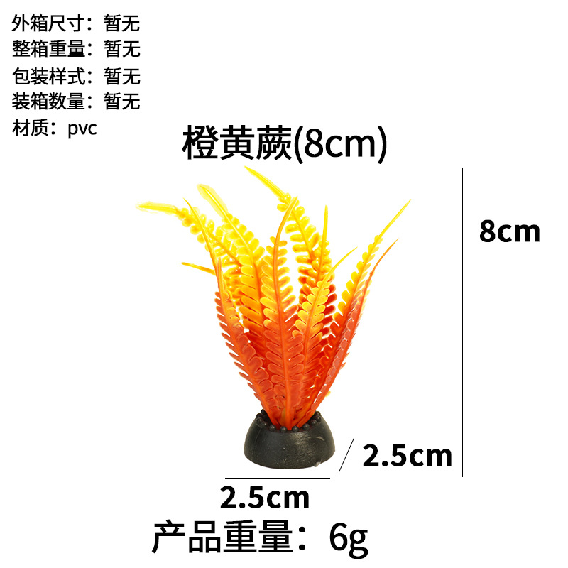 Helecho naranja (8cm)