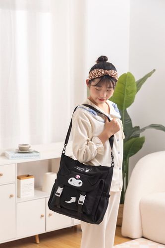 Cartoon large-capacity shoulder bag, fashionable handbag, new crossbody bag, simple mommy bag, versatile commuting tote bag
