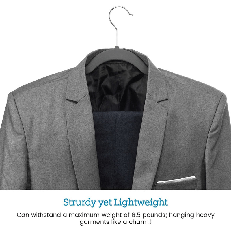 (Envío gratis) percha flocada al por mayor de fábrica percha tendedero soporte mágico colgante de plástico para adultos antiarrugas multifuncional antideslizante