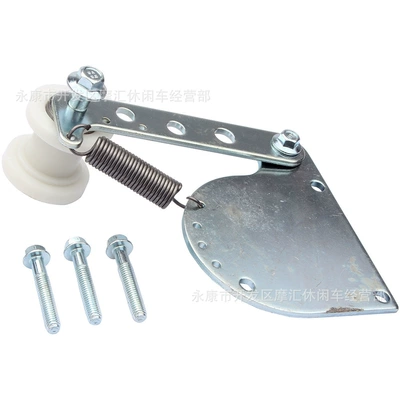 Electric Bicycle Motorcycle 49Cc 66Cc 80Cc Chain Tensioner Spring-Loaded Transmission Guide Sprocket Silver
