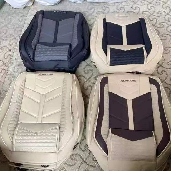 Трансграничная внешняя торговля автомобильное сиденье чехол сэндвич сшивание кожи pu068 кожа 068 четыре сезона универсальные автомобильные подушки сиденья