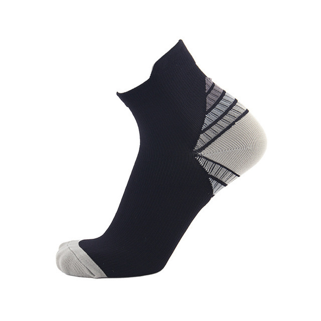 High Quality Sports Short Socks Black Men Women Football Basketball Running Ankle Socks Simple Soft Nylon Socks