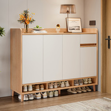 鞋柜家用门口室外过道电梯口玄关柜新款2024爆款室内入户鞋架