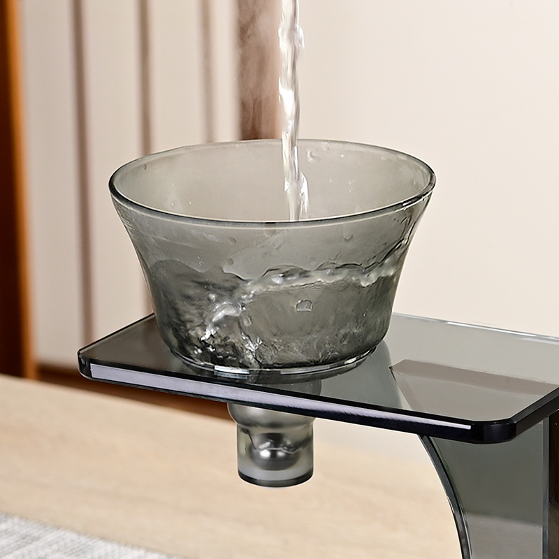 Heart-to - heart impresión hervidor de té semiautomático set tetera de vidrio set kung fu tetera de té tipo magnetismo set completo