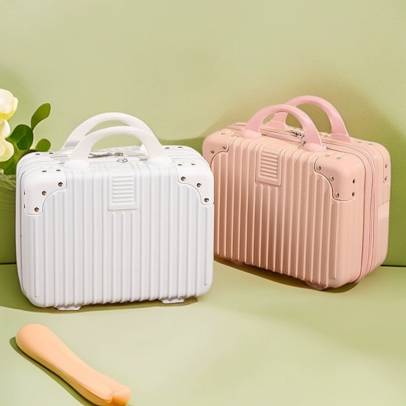 Индивидуальный косметический чехол маленький чемодан мини маленький чемодан 14-дюймовый подарок маленький чемодан супер легкий чемодан с паролем