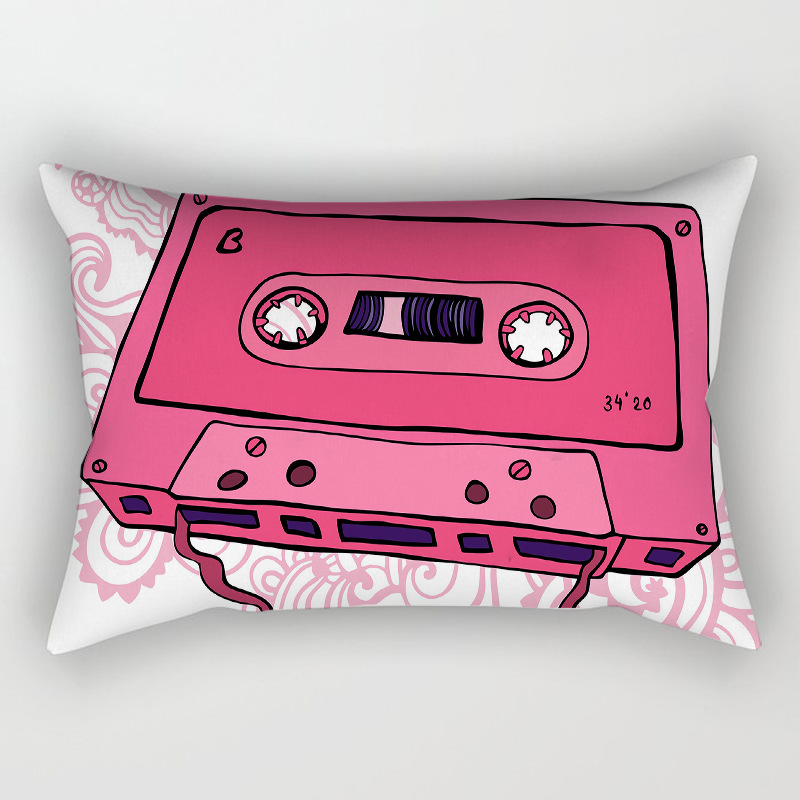 Retro pillowcase, sofa, back pillow for bed, American style