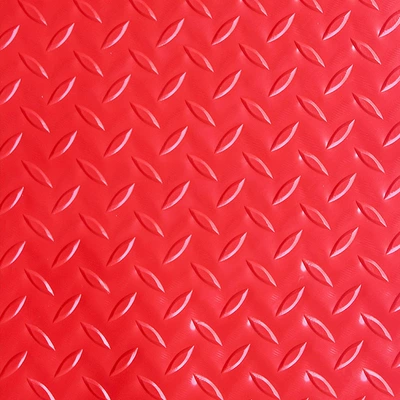 PVC wear-resistant flame-retardant rubber non-slip herringbone pattern covered with floor rubber floor mat corridor foot mat car fittings plastic (Avtomobil döşəmə paspasları) - red-herringbone-pattern-at-15mm-thickness-09-15m-whole-roll-15mm-thick