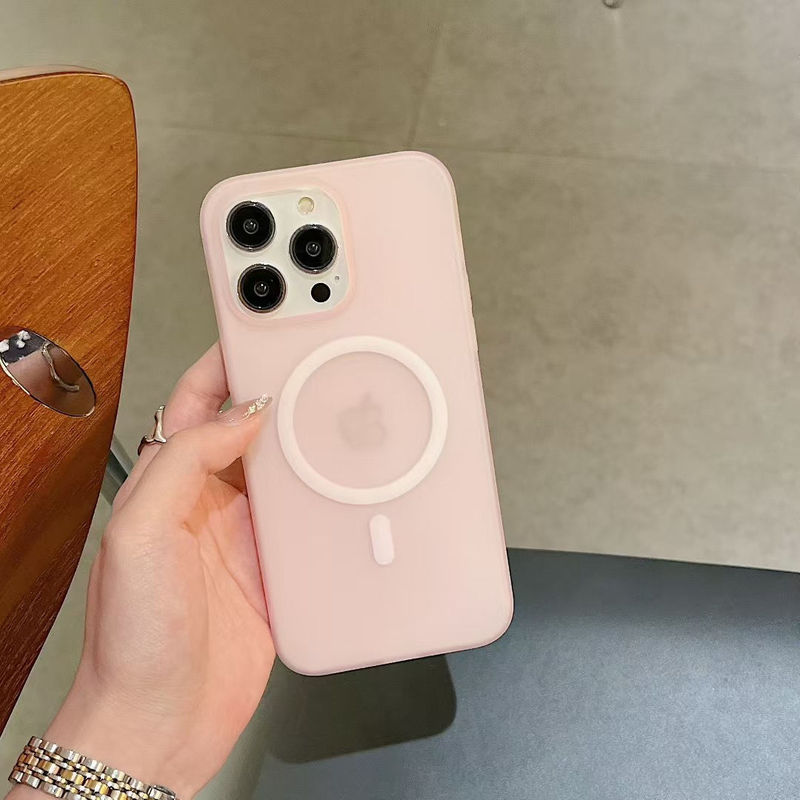 苹果17promax纯色简约磁吸手机壳适用iPhone16pro15防摔软壳1413|undefined