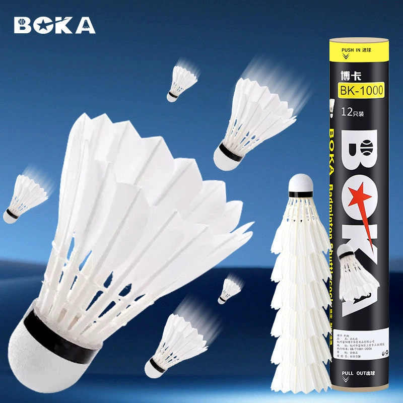 Фабрика оптом Бока подлинный бадминтон 6/12 только для внутренних и наружных соревнований