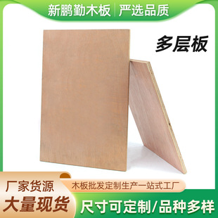 Solid wood multi-layer paint-free board wholesale multi-layer ecological board decorative environmental protection low-medium density wood Eucalyptus furniture board