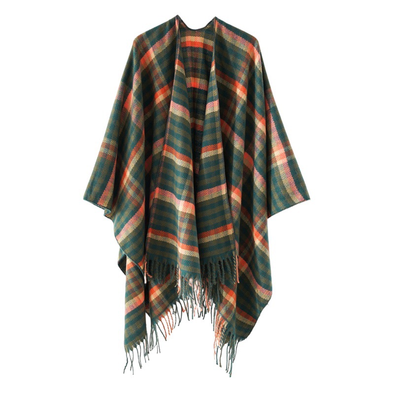 Estilo étnico chal de viaje vintage capa de viaje abrigo bohemio para las mujeres