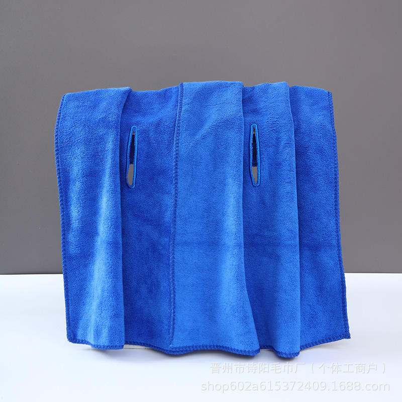 Cubierta de toalla de perforación especial para escoba mágica gruesa, raspador de trapeador, trapo de trapo, hebilla de presión, limpieza, limpieza, sin pérdida de cabello