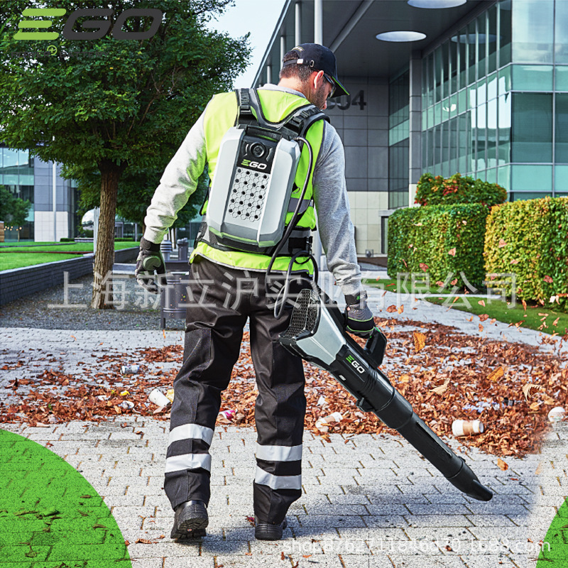 EGO 56V锂电无刷背负式吹风机LB6000E电动鼓风机吹尘机吹树叶吹雪