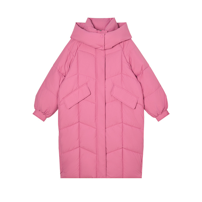 2025 nuevo algodón encapuchado invierno largo suelto y grueso chaqueta de algodón chaqueta de algodón image 5