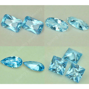 38��Ϟ��к��{ɫ�ʯ��ʯ ���������{��������� zirconia gem