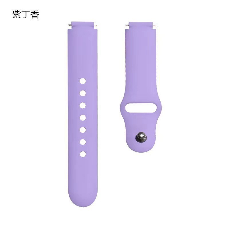 Xiaomi Huawei ブレスレット 7/8/9 ストラップアンチバックルソリッドカラーネイルバックルシリコン 12 ミリメートルユニバーサル交換リストバンドに適しています|undefined