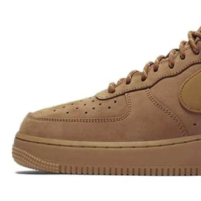 Кеды (Nike) Air Force 1 low — белые и цветные, перфорация, мягкий воротник, EU 36–45