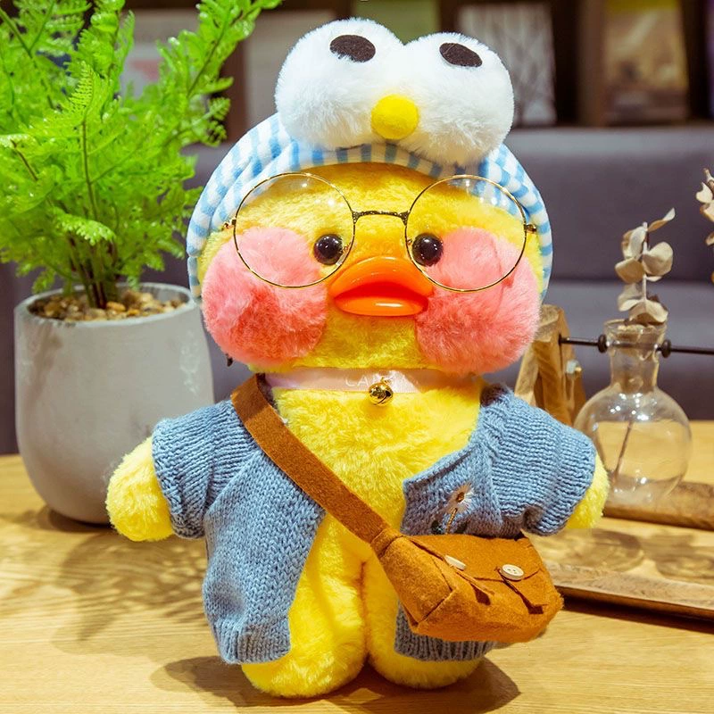 B.Duck, плюшевая игрушка, рождественская кукла для нарядов, интернет-знаменитость, утка, подарок на день рождения