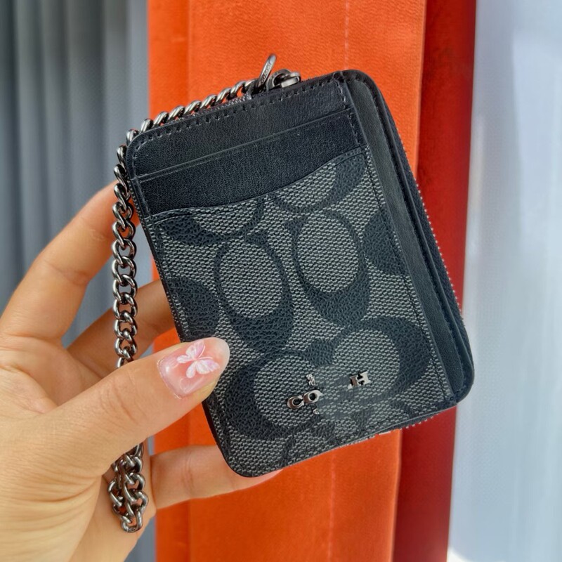 Women's Vintage Coin Purse, Mobile Phone Hanging Bag, Multi-Card Slot Chain Small Square Bag, Key Ring Card Holder, Keychain Accessory Women's Vintage Coin Purse, Mobile Phone Hanging Bag, Multi-Card Slot Chain Small Square Bag, Key Ring Card Holder, Keychain Accessory