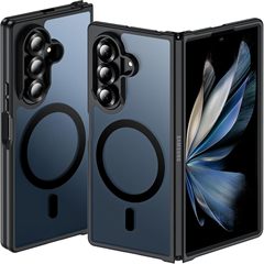 适用三星ZFold7折叠手机壳ZFlip6全包磨砂肤感磁吸防摔保护套新款